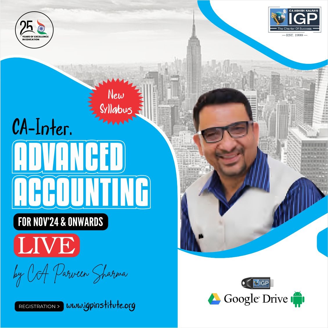 CA InterNew Course Advanced Accounting (Feb 24 LIVE Batch)-CA-INTER-Advanced Accounting- CA Parveen Sharma